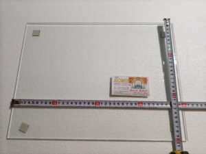 Kaljeno staklo 400x300x5mm